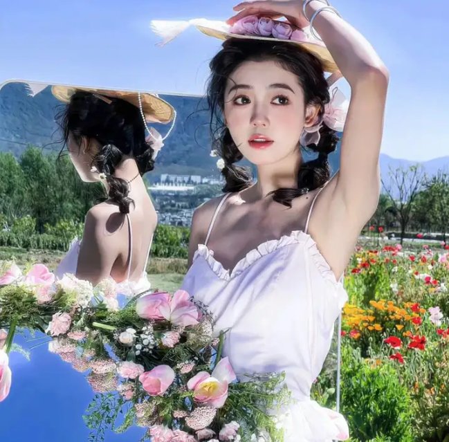 万花吐艳